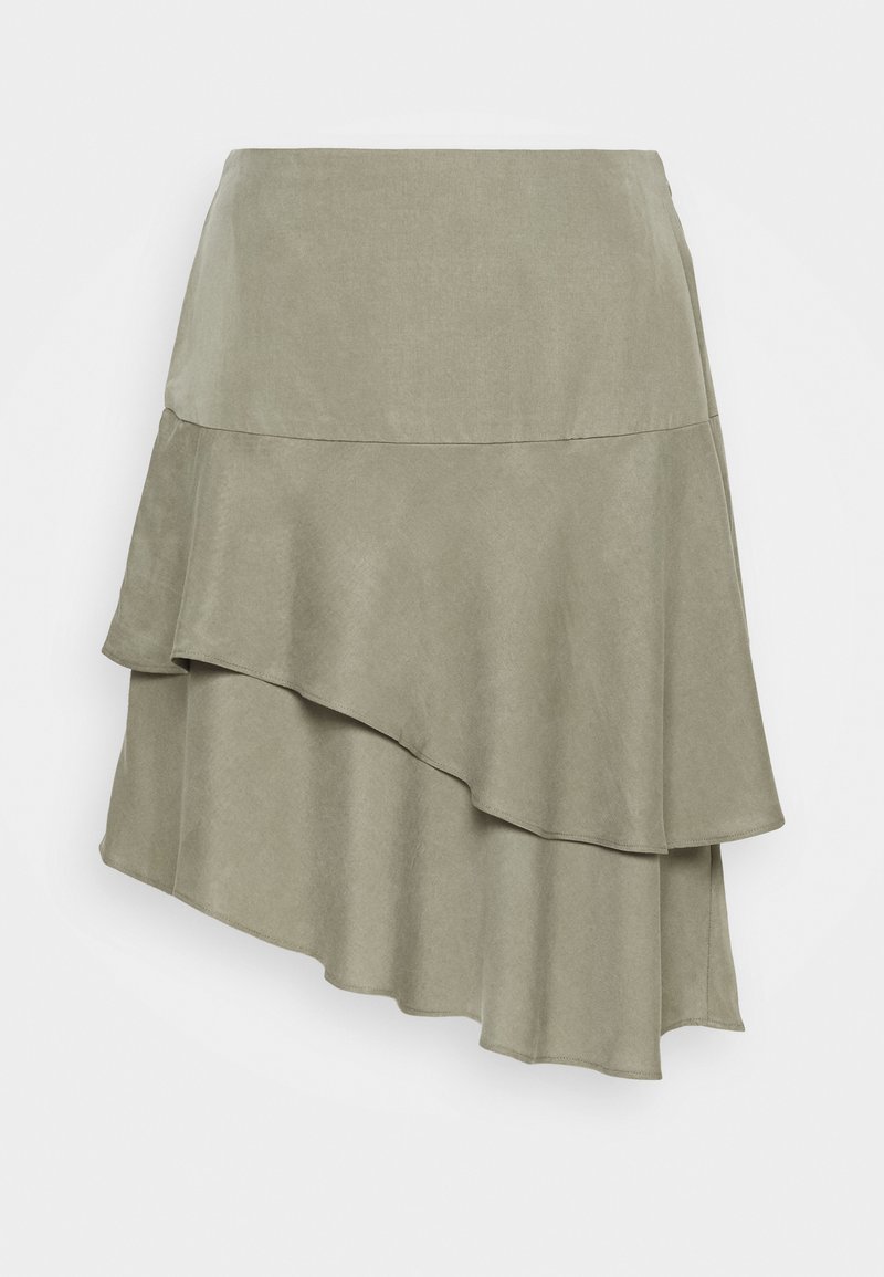 Bruuns Bazaar A-lijn rok kaki Bruuns Bazaar A-lijn rok kaki