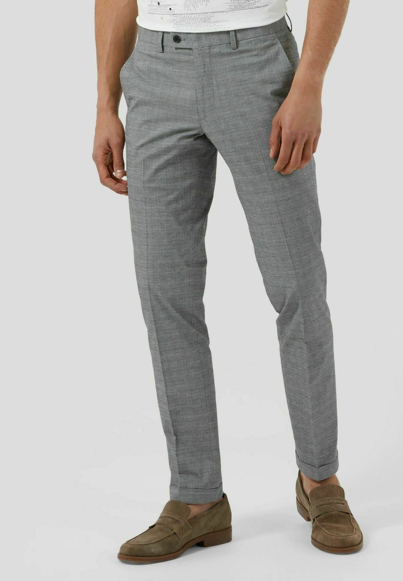 Conbipel Pantaloni eleganti - grigio chiaro - Zalando.it