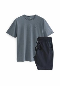 Next SET - Nattplagg set - blue fine stripe   navy