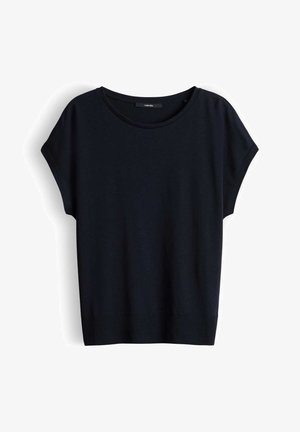 someday., RELAXED RIB DETAIL - Basic T-shirt - true navy