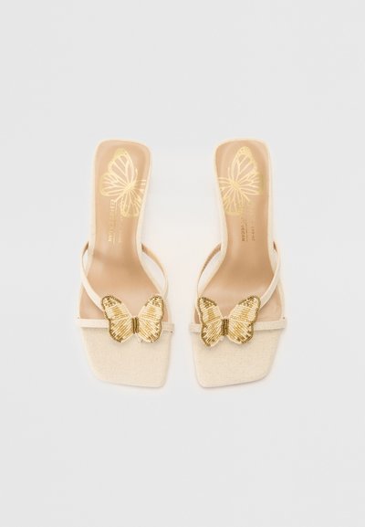Call it Spring MARIPOSAA Heeled mules