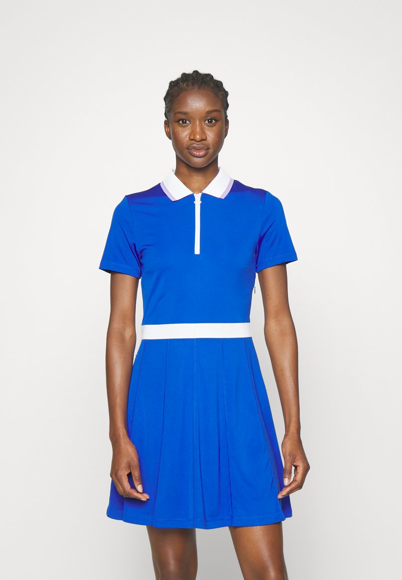 J.LINDEBERG Sports HELGA DRESS Robe en jersey surf the web/bleu ZALANDO.FR