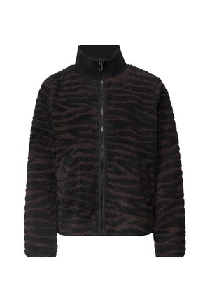 Street One Studio, TEDDYJACKE MIT STEHKRAGEN UND STRUKTUR - Veste d'hiver - black