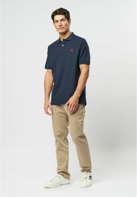 U.S. Polo Assn. ALFRED 2-PACK - Polo marškinėliai - sapphire placid blue