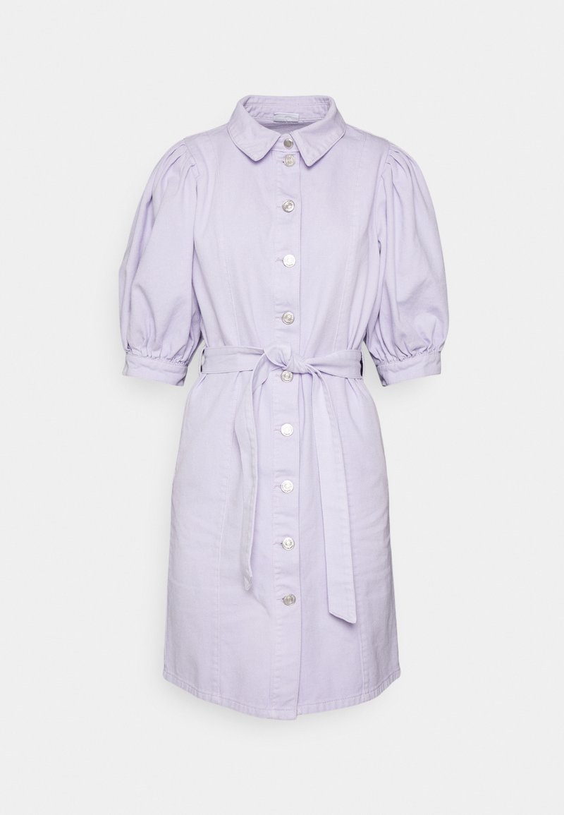 Noisy May Tall Jeansjurken paars