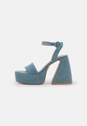 PAYSIN - Plateausandaler - blue denim