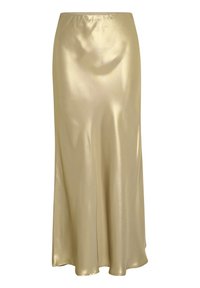 LAURINAS - Maxi sukně - gold metallic