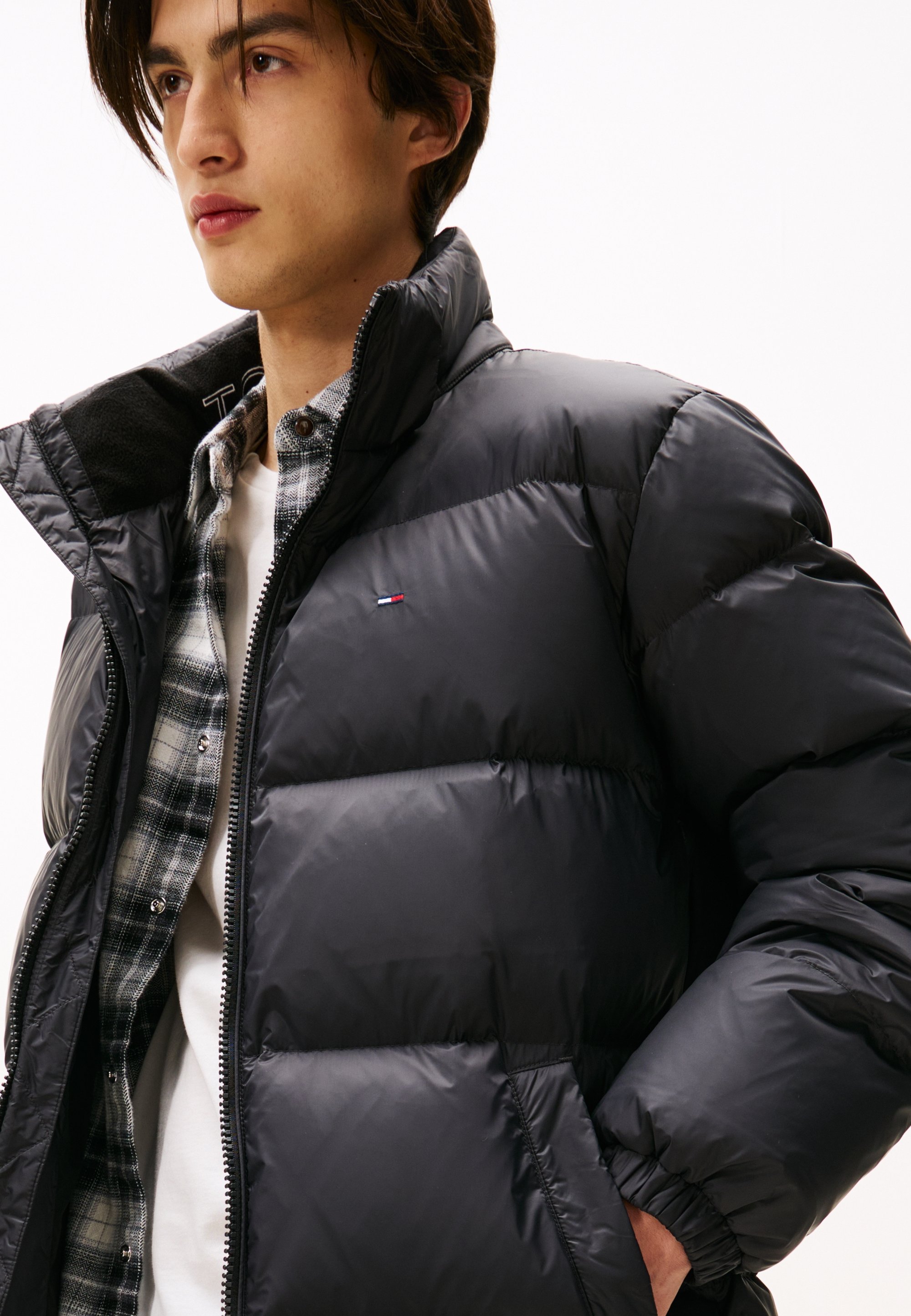 Tommy Jeans 에센셜 다운 파카 겨울 자켓