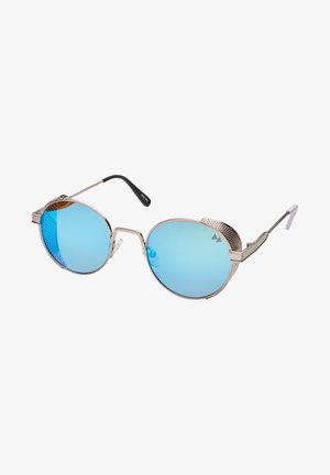 Sunglasses - matt silver/blue