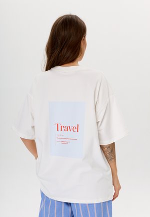MIRONS T-shirt print - white