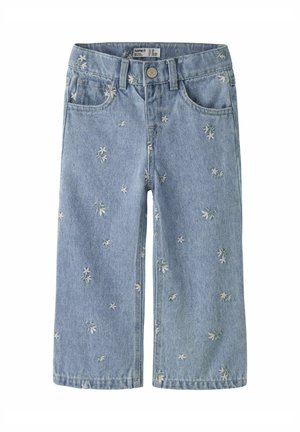 Džinsi ar taisnām starām - light blue denim