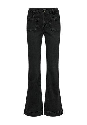 Bootcut jeans - black