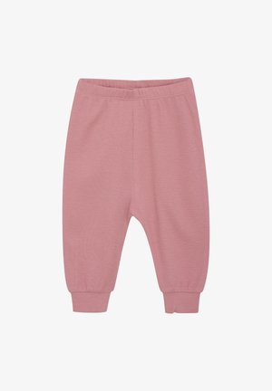 SOLID - Tracksuit bottoms - brandied apricot