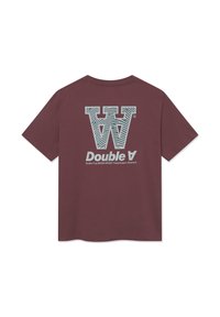 DOUBLE A BY W.W. LIAM  AANEUE - T-Shirt print - decadent chocolate
