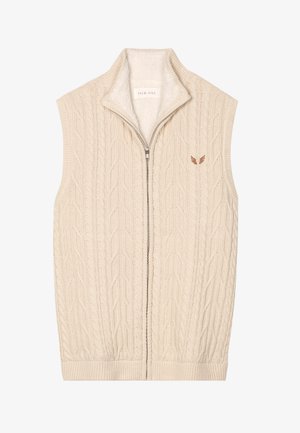 Pier One Brezrokavnik - beige