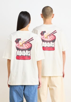adidas Originals RAMEN TEE UNISEX - Tričko s potlačou - off white