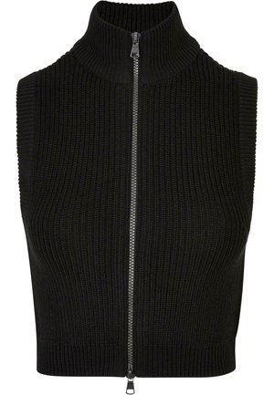 Urban Classics SHORT - Cardigan - black