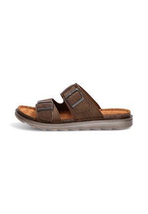 Luna Collection Sandalias planas - marrón