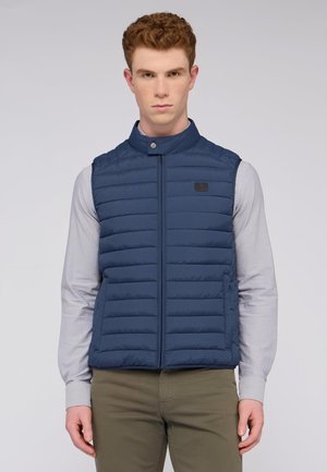 Waistcoat - blue genoa