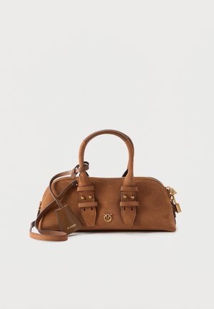 BOWLING BAG - Håndtasker - marrone/antique gold-coloured