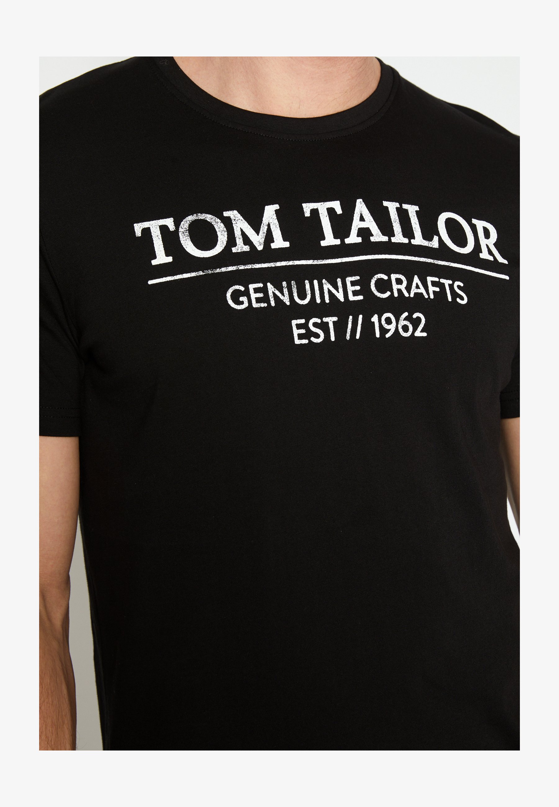 TOM TAILOR T-Shirt Uomo Con Stampa – Vestibilità Comfort – Cotone Morbido – Maglietta Casual Quotidiana – Vario Colori