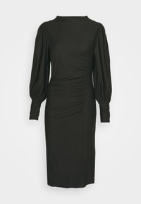 RIFA PUFF DRESS - Robe fourreau - black