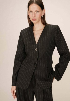 RAYURES SHAIN - Blazer - carbone