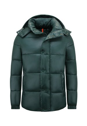 Local Fanatic, PUFFERJAS - JASSEN WINTER CAPUCHON - GRNW - GROEN - 8055 - Winterjas - groen