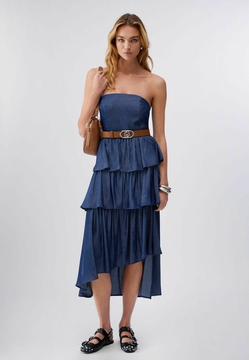 LIU JO Denim dress - dark blue/dark-blue denim