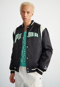 Puma - FOR THE FANBASE VARSITY - Blouson Bomber - black Image miniature 1