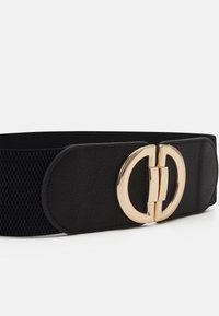 Pieces PCZASJA WAIST BELT KEY - Cinto - black/gold-coloured