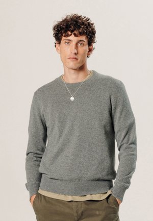 ROUND NECK  - Trui - gris moyen