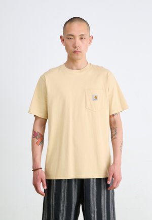 Carhartt WIP POCKET - Camiseta básica - cornsilk