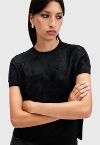 AllSaints REBEL - T-shirt basic - black
