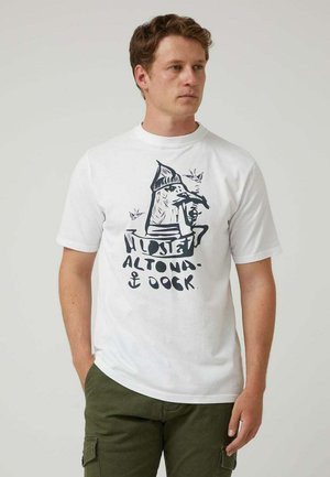 Camiseta estampada - blanca