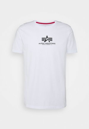 BASIC - Print T-shirt - white