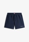 LINEAR LOGO DRAWSTRING SWEAT SHORTS - Sport rövidnadrágok - dark night navy