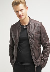 Oakwood CASEY  - Giacca di pelle - dark brown