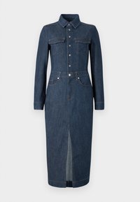 MAXI DRESS LIGHT WEIGHT - Dongerikjole - dark blue denim