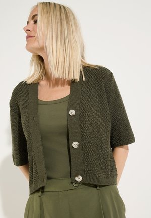 More & More, Strickjacke - jungle green