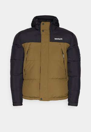 OUTDOOR ARCHIVE PUFFER JACKET - Chaqueta de invierno - black/dark olive