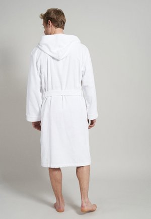 BATHROB - Bademantel - white light solid