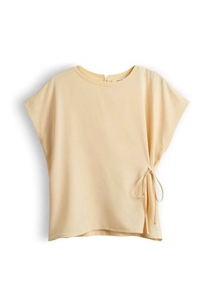 OPUS, LOOSE SOFT DRAPE - Blouse - honey butter