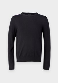 Strikkegenser - black
