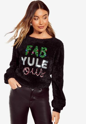 Friends Like These FABYULEOUS CHRISTMAS - REGULAR FIT - Pulóver - black