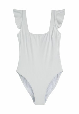 RUFFLE - REGULAR FIT - Maillot de bain - white rib