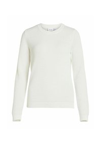 VILA Jersey de punto - white