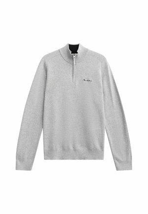 BONDELID, RALPH HALFZIP - Trui - lt grey mel