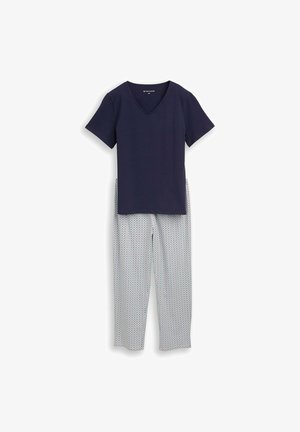 TOM TAILOR, TOM TAILOR BODYWEAR PYJAMA-SET - Pidžaamakomplekt - blue-dark-allover
