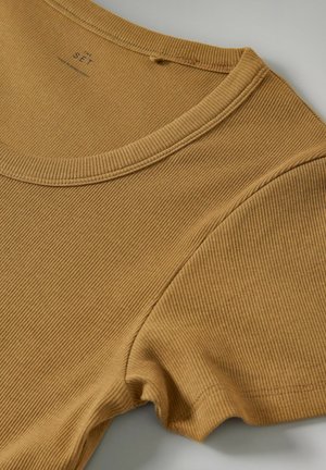 THE SET REGULAR FIT - 2 PACK RIBBED SHORT SLEEVE MIX MIDI - Maksimekko - green black